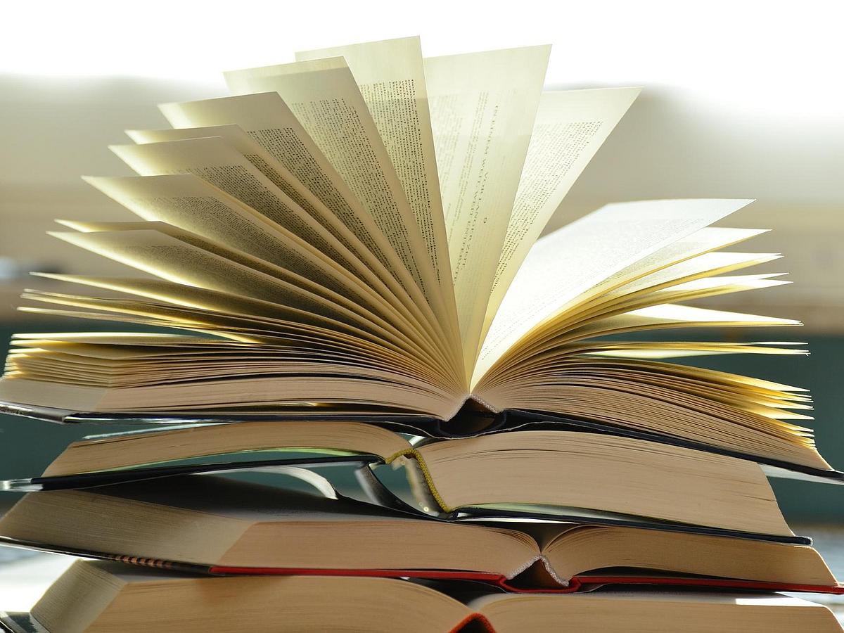 book pages