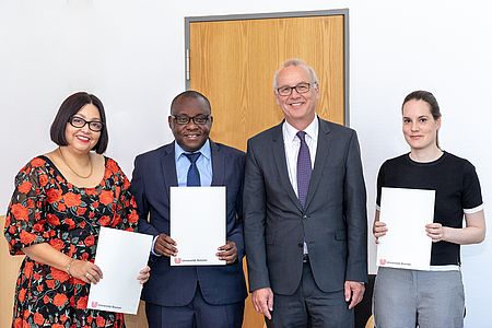 Verleihung der Zertifikate 2019