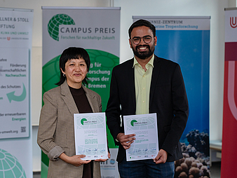 Mariela Tapia und Rohit Samant