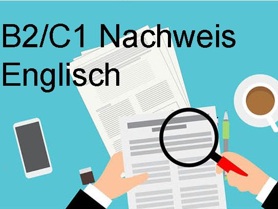 Bild B2/C1 Nachweis Englisch