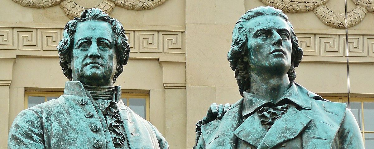 Denkmal Goethe Schiller