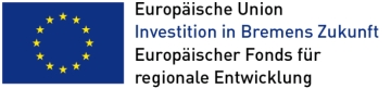 Logo des EFRE Förderprogramms im Land Bremen